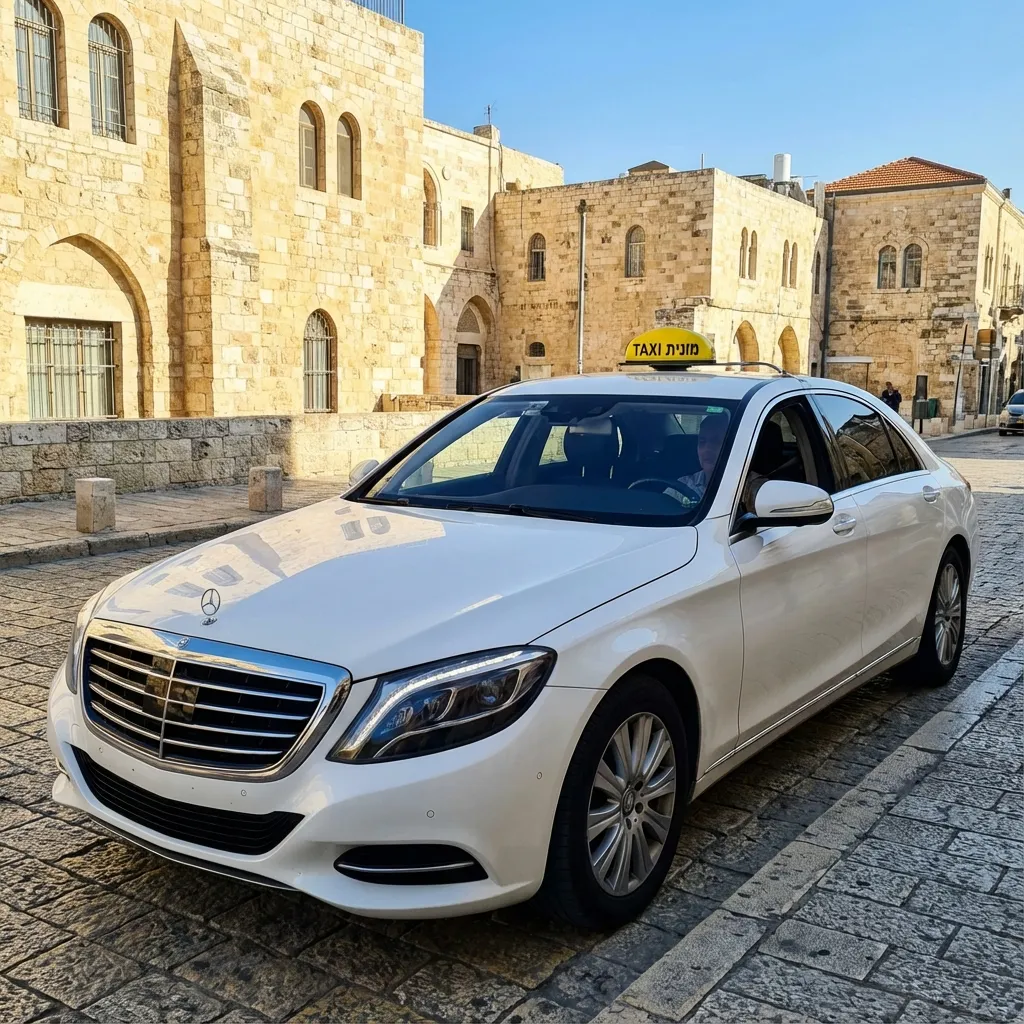 מונית מרצדס פרימיום VIP S-Class - אלמא אקספרס